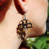 Spooky Chainmaille Earrings