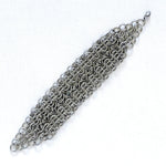 Large Stainless Steel Chainmaille Bracelet